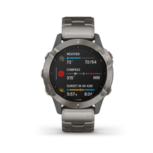 Load image into Gallery viewer, Garmin Fenix 6 Pro I Fenix 6 Sapphire GPS MultiSport Watch
